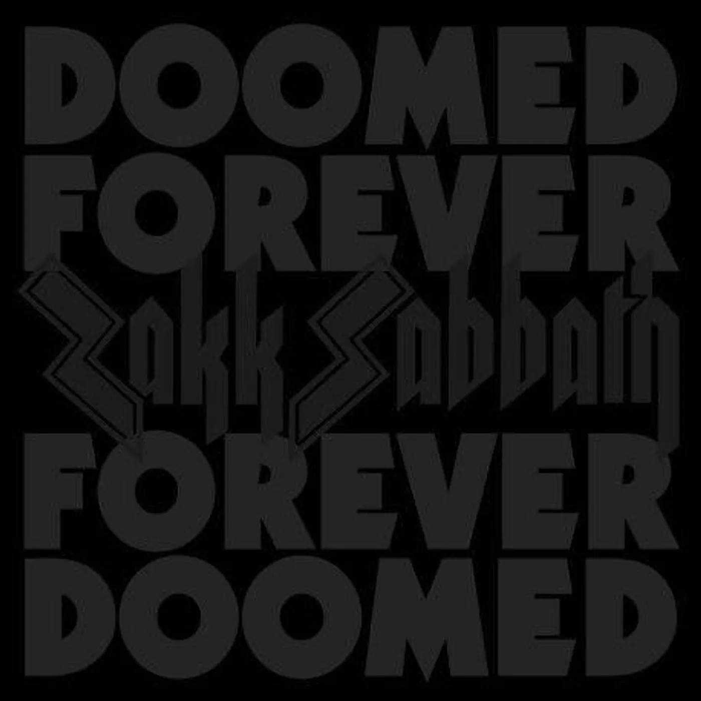 Zakk Sabbath Doomed Forever Forever Doomed (Gold) Vinyl Record 