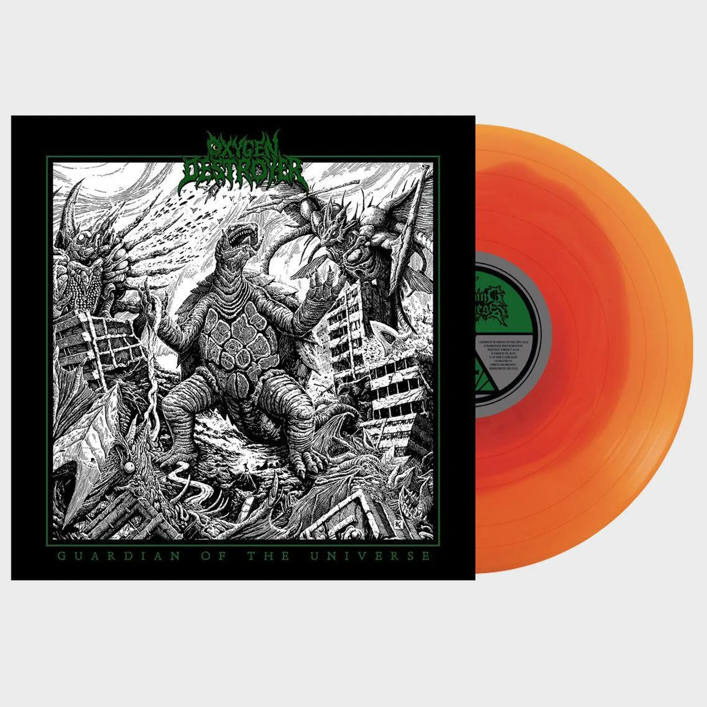 Oxygen Destroyer Guardian Of The Universe (Orange) Vinyl Record