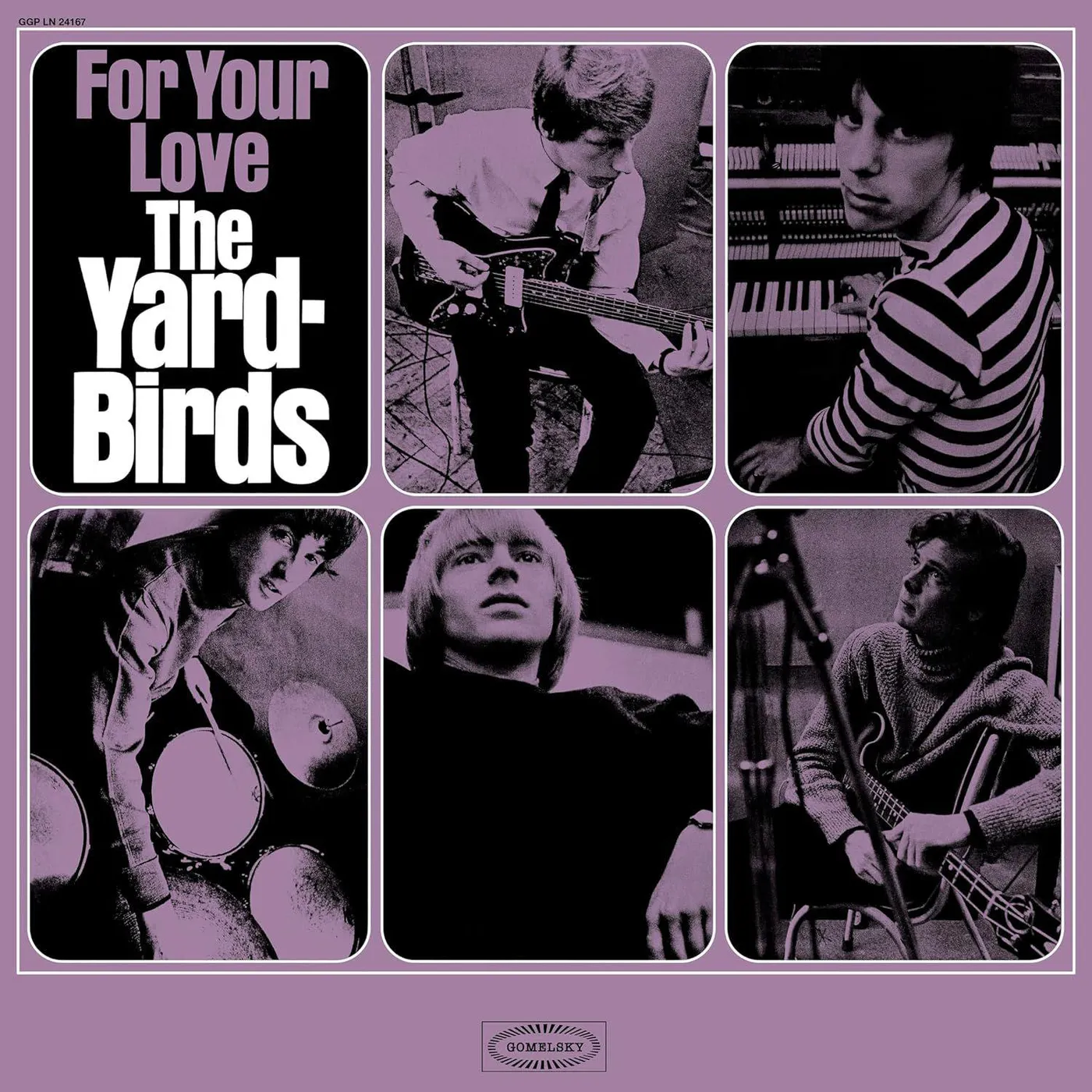 The Yardbirds FOR YOUR LOVE Vinyl Record