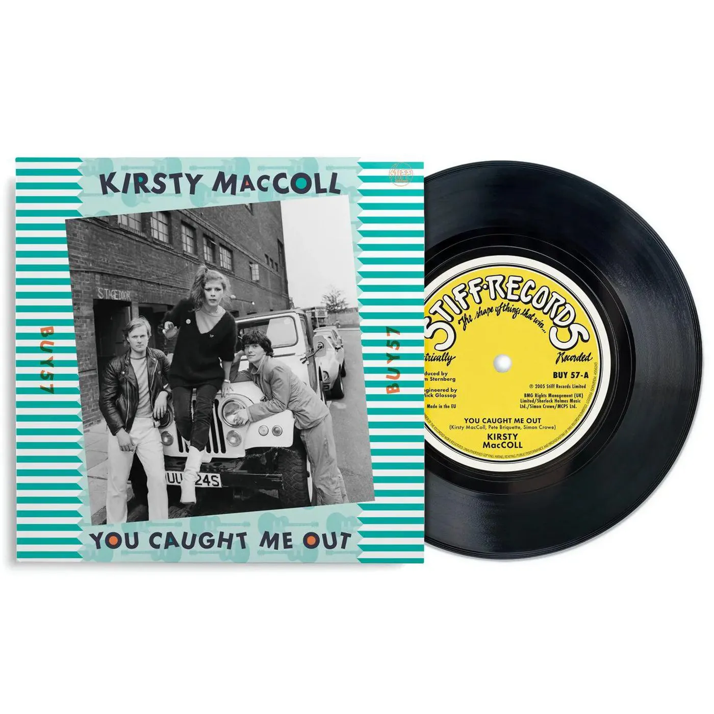 Kirsty MacColl You Caught Me Out (7") Vinyl Record