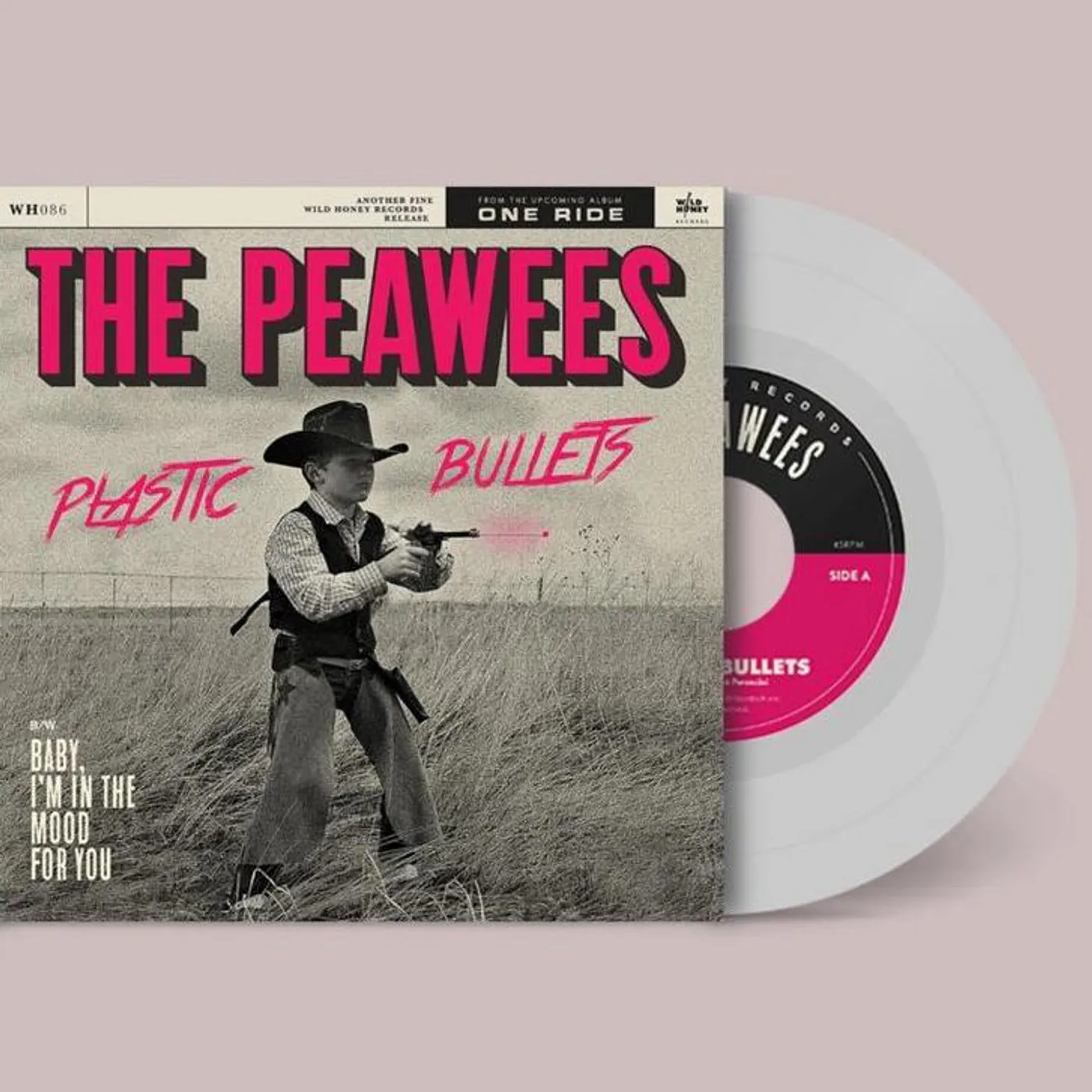 The Peawees Plastic Bullets (White) Vinyl Record