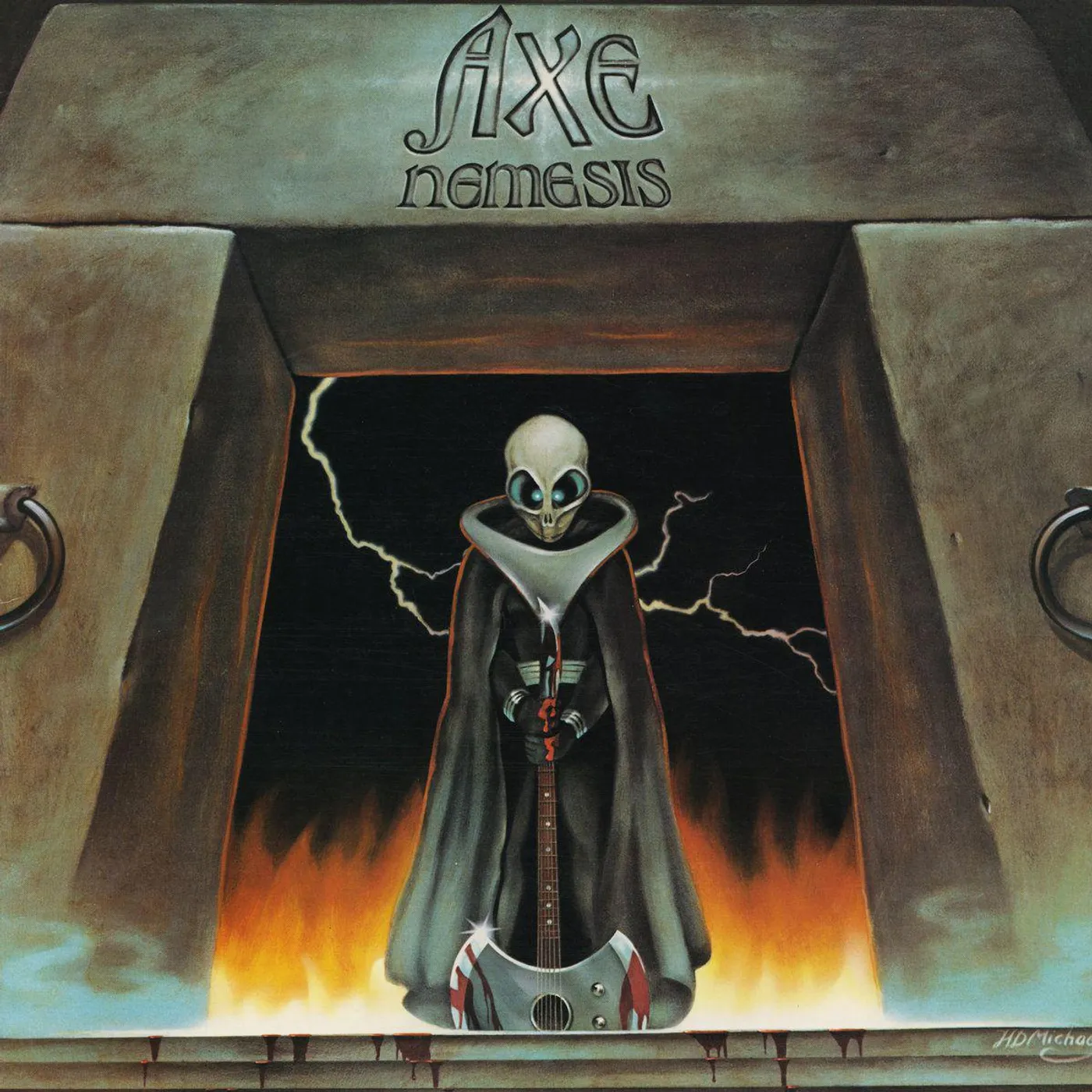 Axe Nemesis (Silver) Vinyl Record