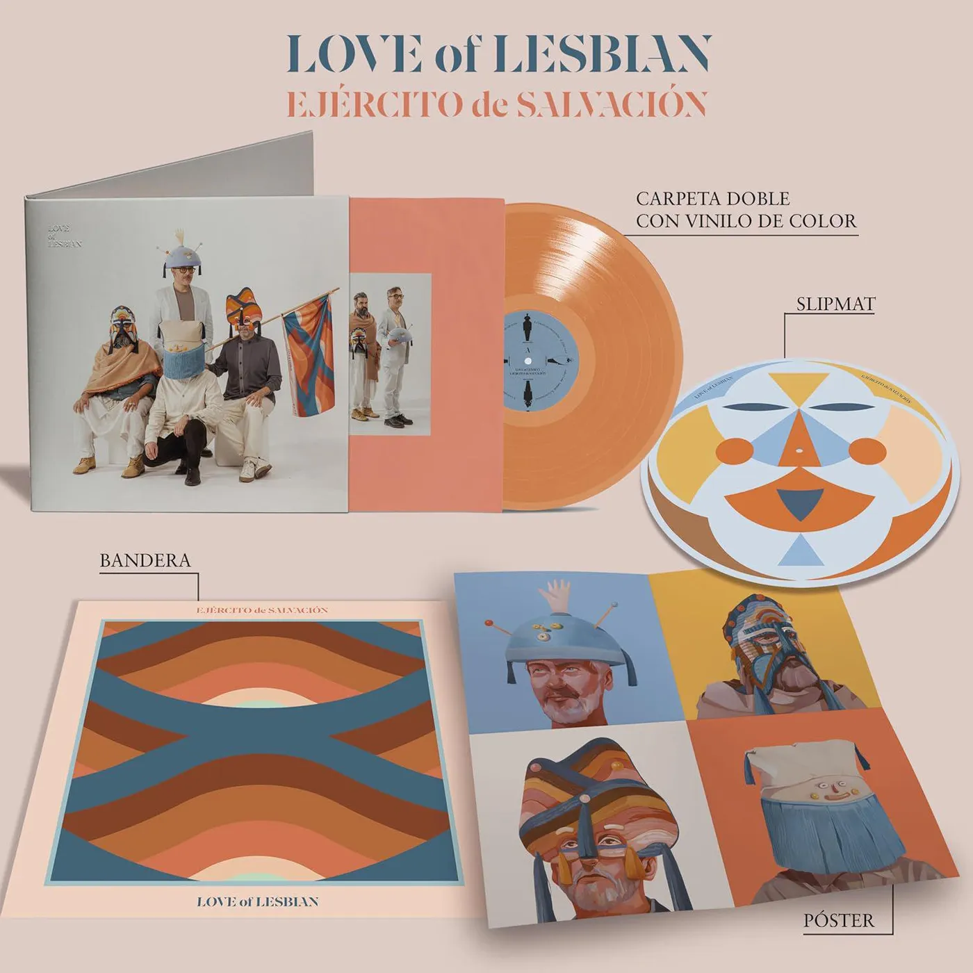 Love of Lesbian Ejercito De Salvacion - Special Edition Vinyl Record