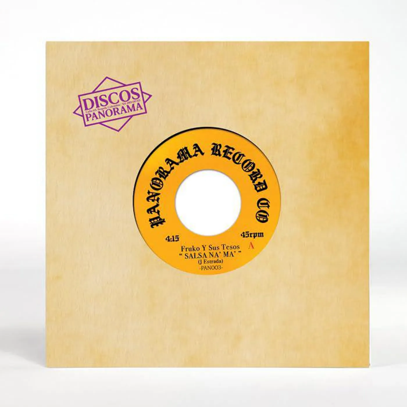 Fruko Y Sus Tesos Salsa Na Ma (7") Vinyl Record