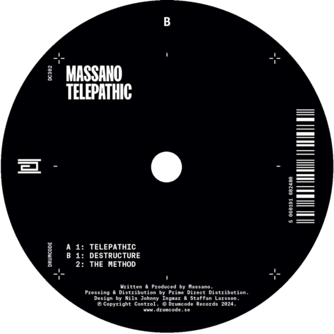 Massano Telepathic Vinyl Record
