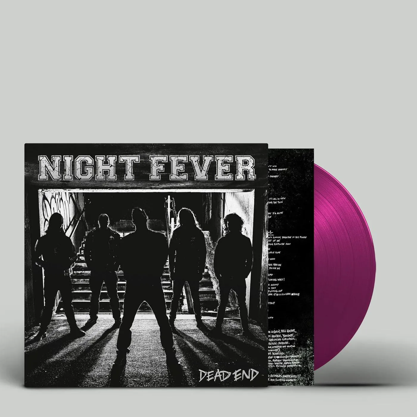 Night Fever Dead End (Magenta) Vinyl Record