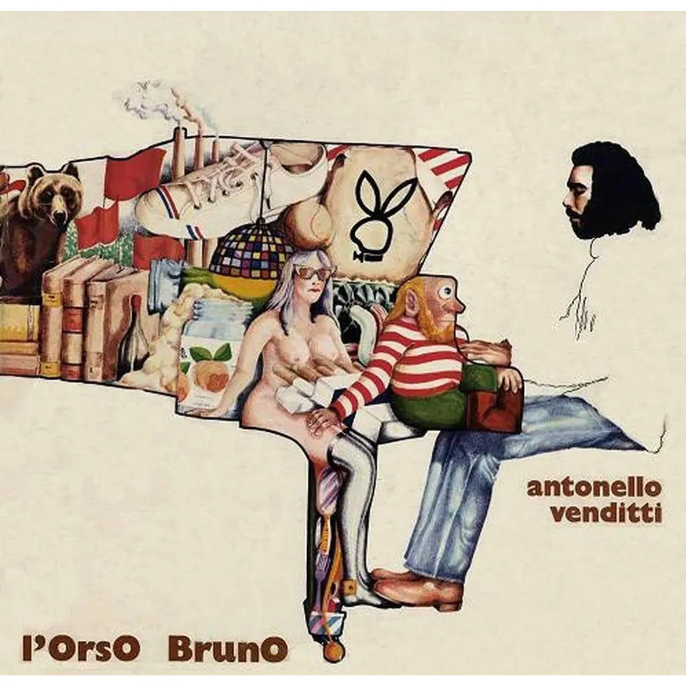 Antonello Venditti L'orso Bruno Vinyl Record