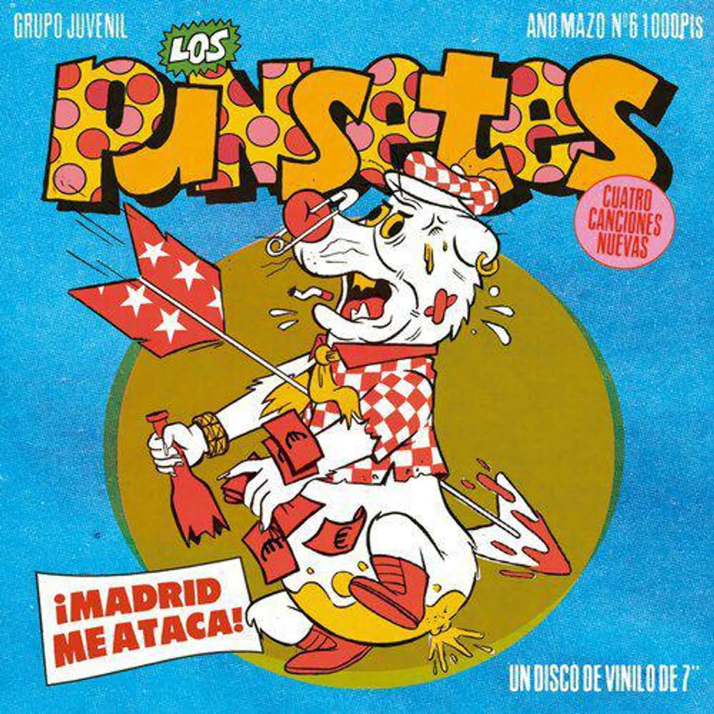Los Punsetes Madrid Me Ataca Vinyl Record