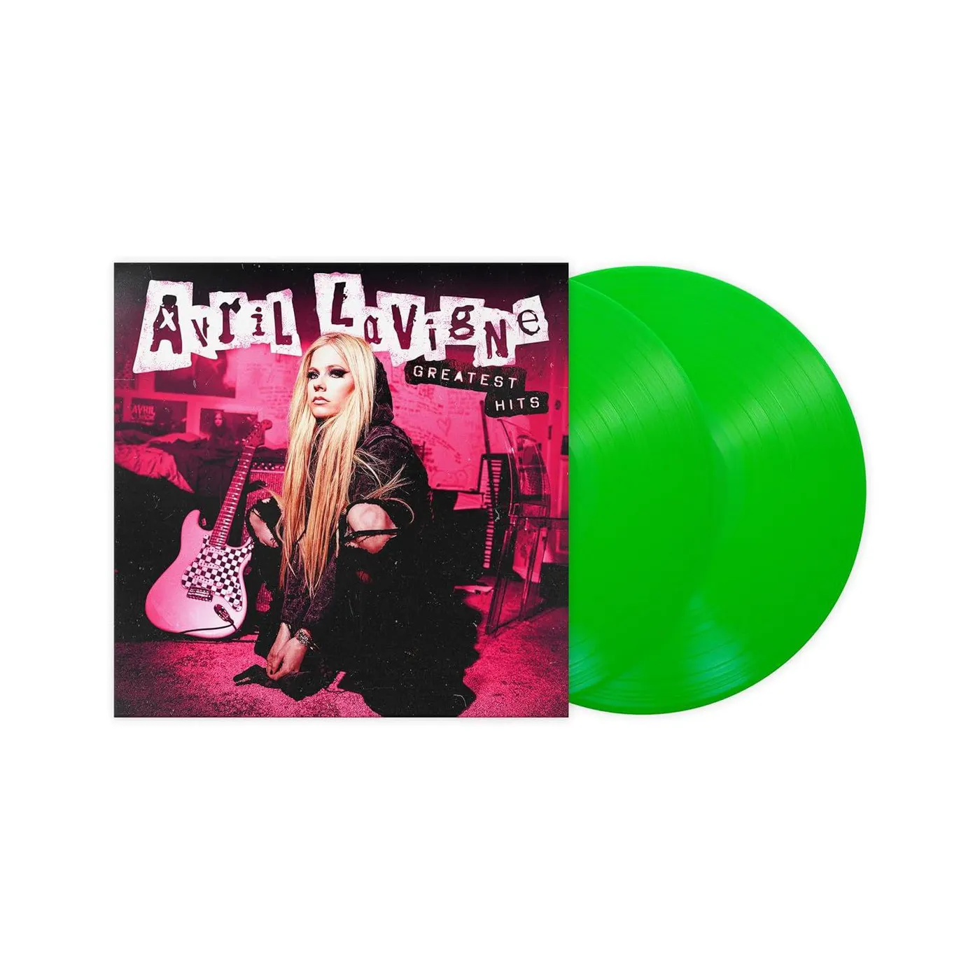Avril Lavigne Greatest Hits (Limited/2LP/Neon Green) Vinyl Record