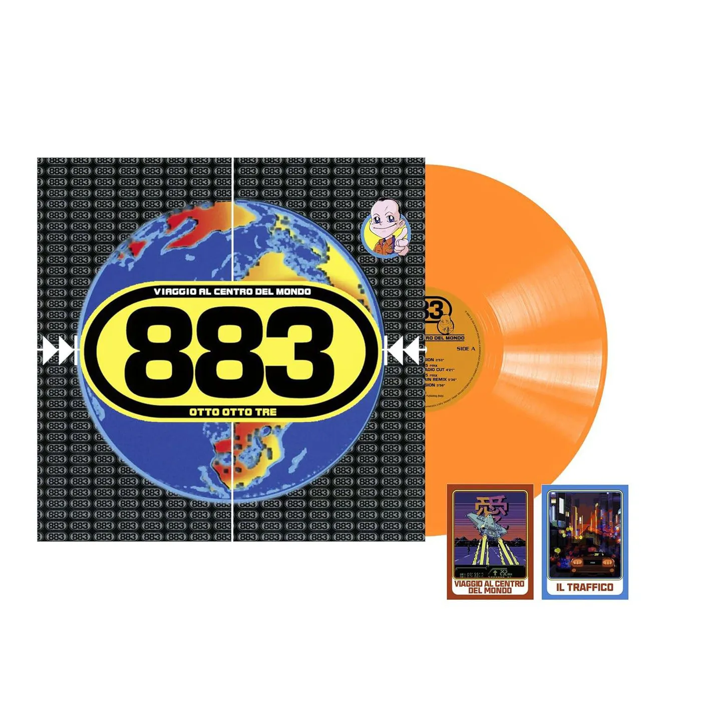 883 Viaggio Al Centro Del Mondo (180-Gram/Orange) Vinyl Record