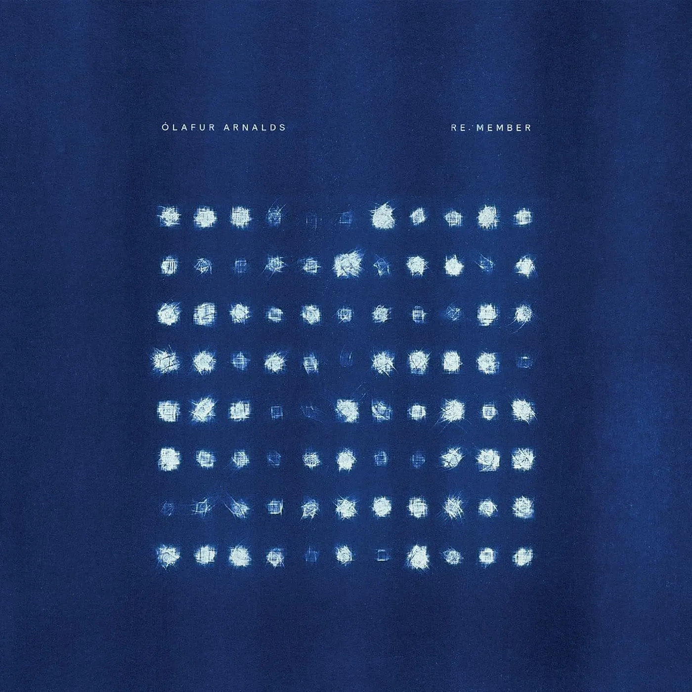 Ólafur Arnalds Re:member (Blue/White Splatter) Vinyl Record