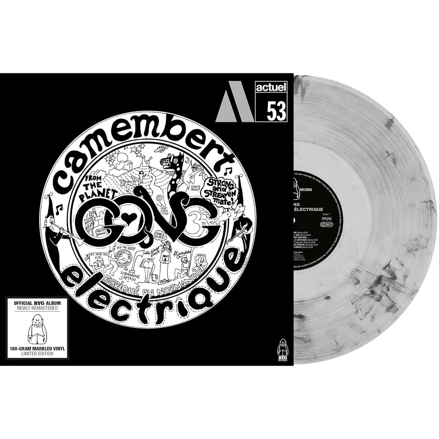 Gong Camembert Electrique Vinyl Record