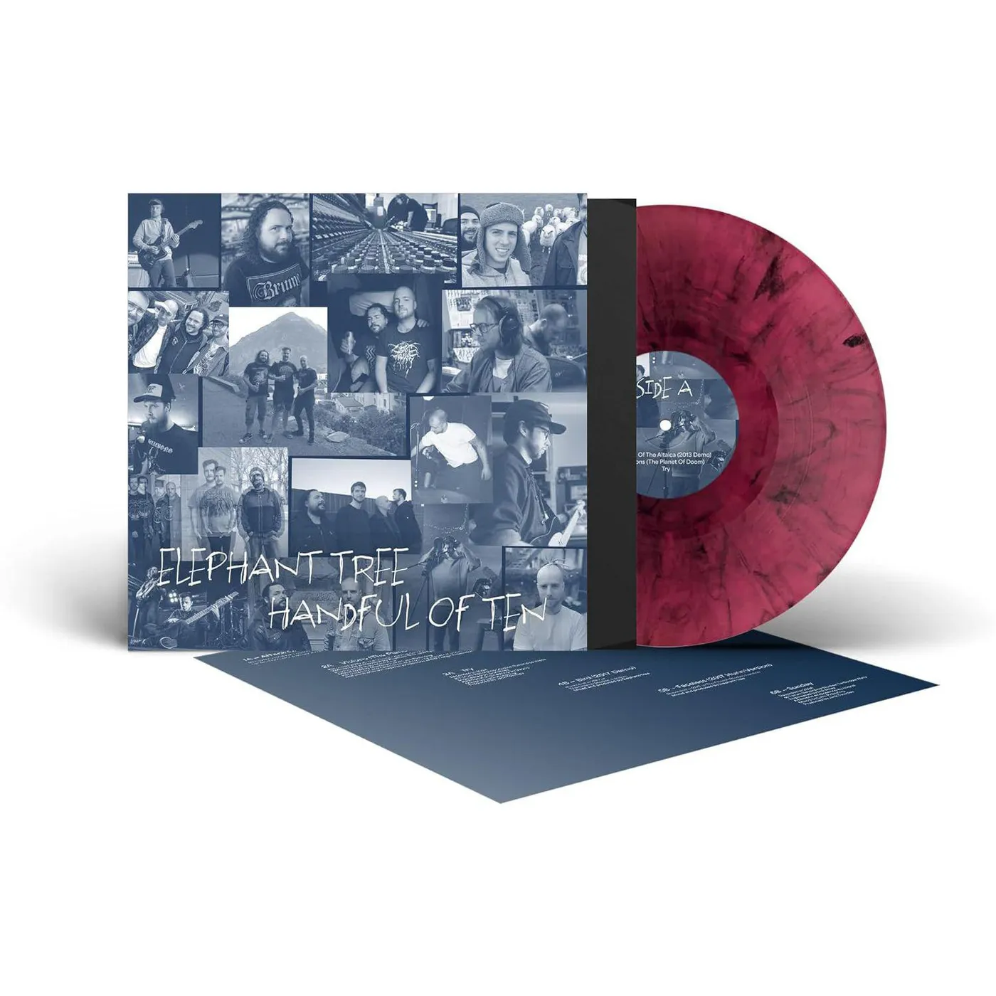 Elephant Tree Handful Of Ten (Ofgv) (Black/Pink) Vinyl Record