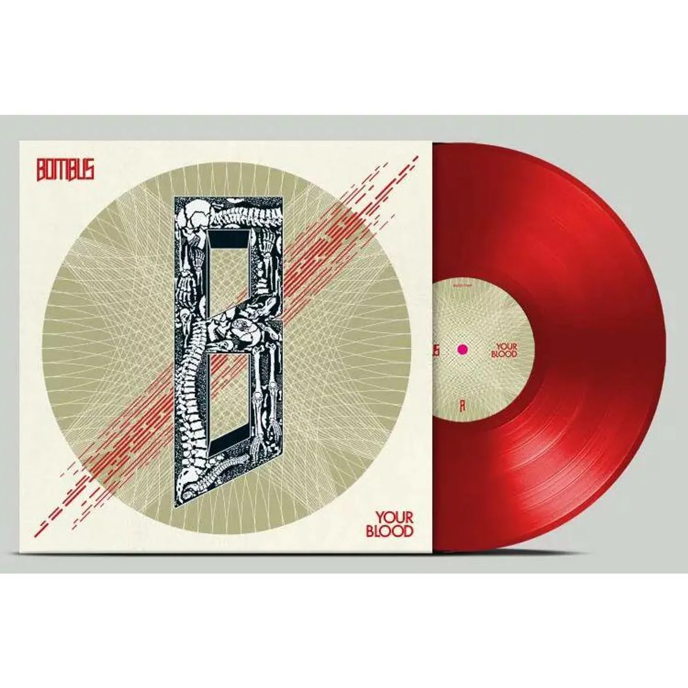 Bombus Your Blood (Red) Vinyl Record