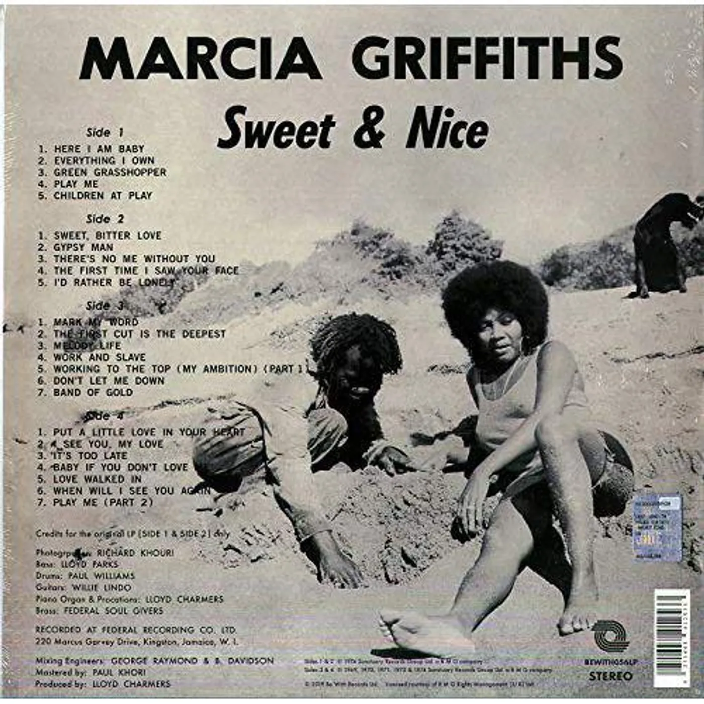 Marcia Griffiths Sweet & Nice (2LP) Vinyl Record
