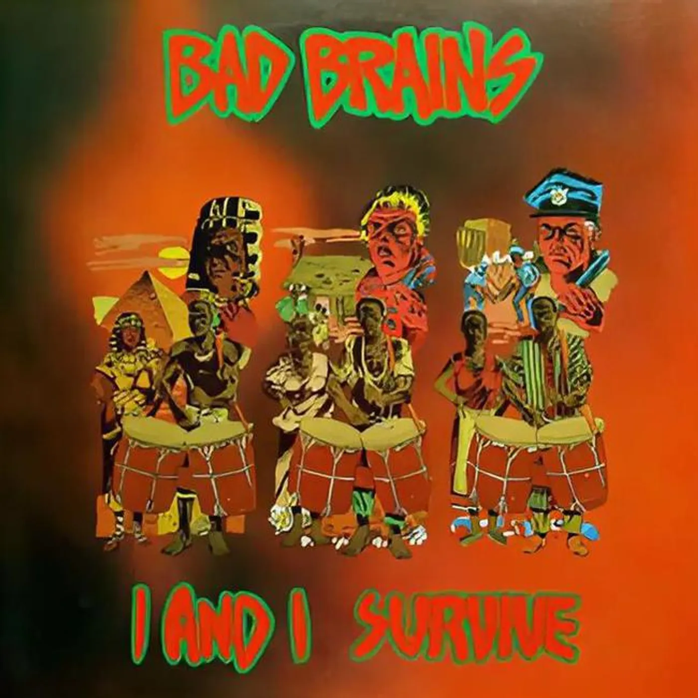 Bad Brains I And I Survive (Orange)  Vinyl Record