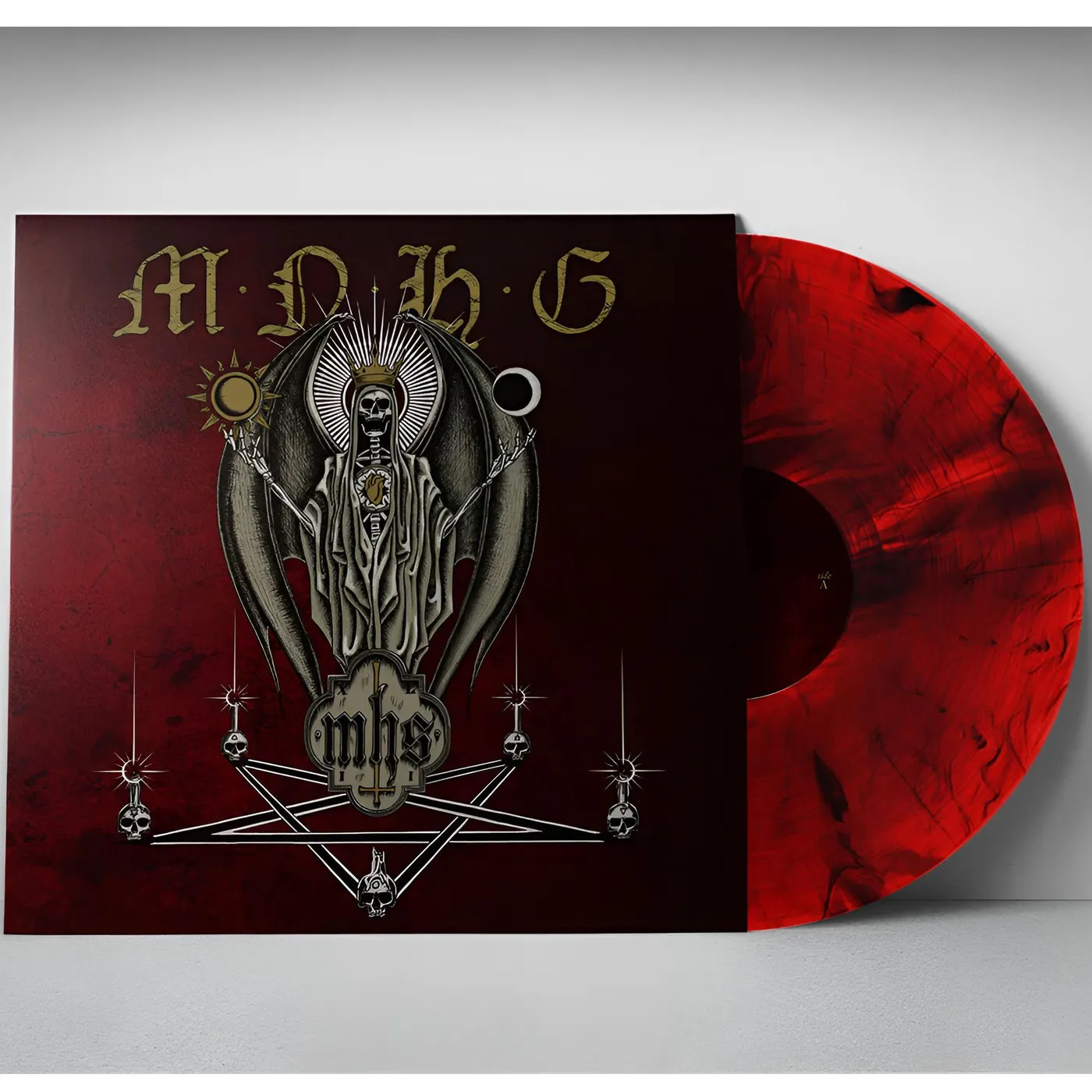 MNHG Necare (Clear, Red, Black)  Vinyl Record