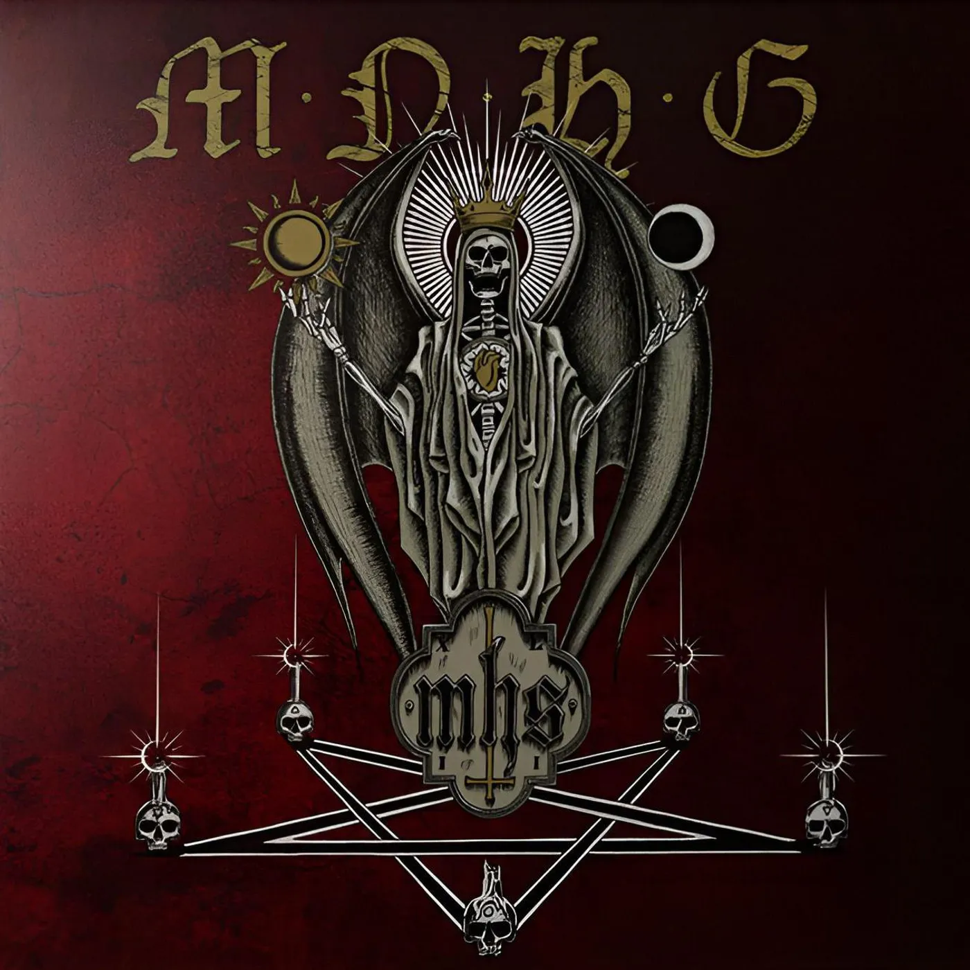 MNHG Necare (Clear, Red, Black)  Vinyl Record