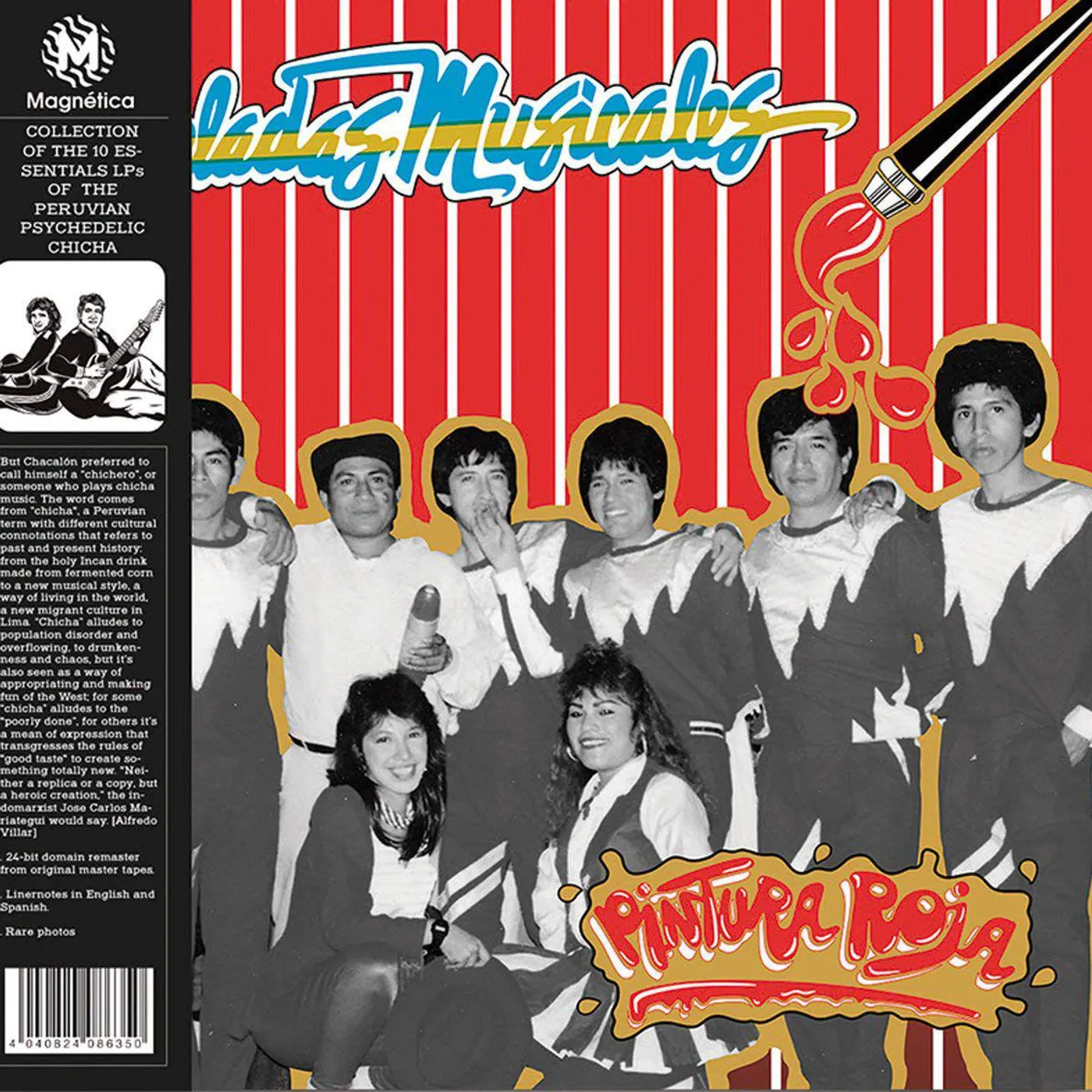 Pintura Roja Pinceladas Musicales Vinyl Record