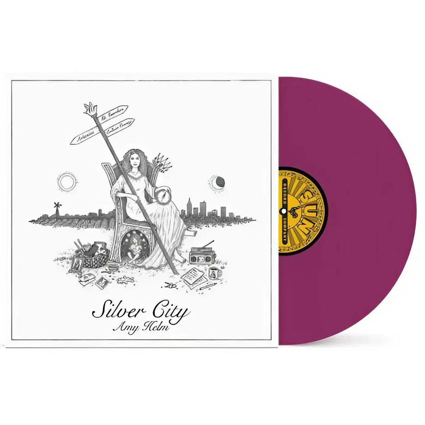 Amy Helm Silver City (Purple) Vinyl Record