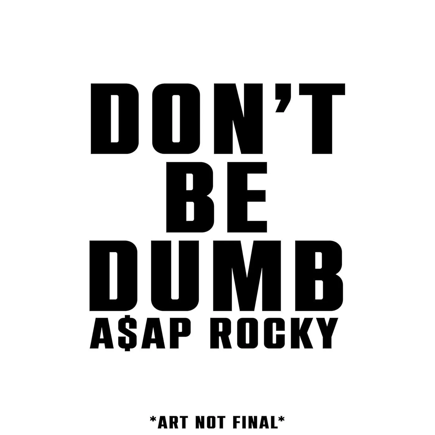 A$AP Rocky Don't Be Dumb (2LP) [Explicit Content] Vinyl Record