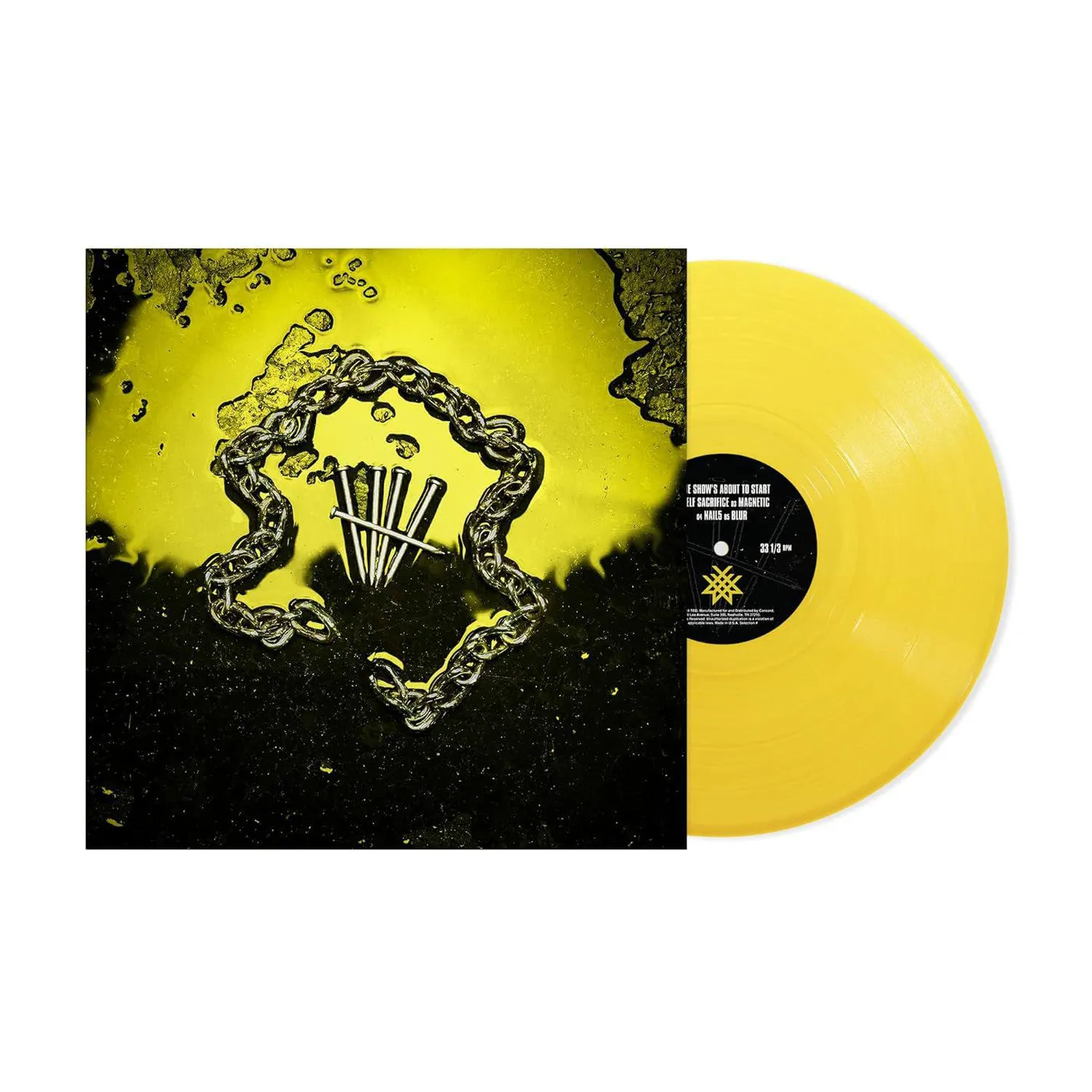 Wage War Stigma (Yellow Transparent) Vinyl Record