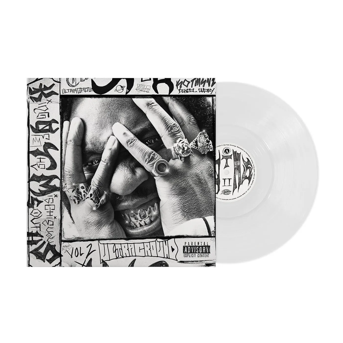 Denzel Curry King Of The Mischievous South Vol 2 (Clear) Vinyl Record