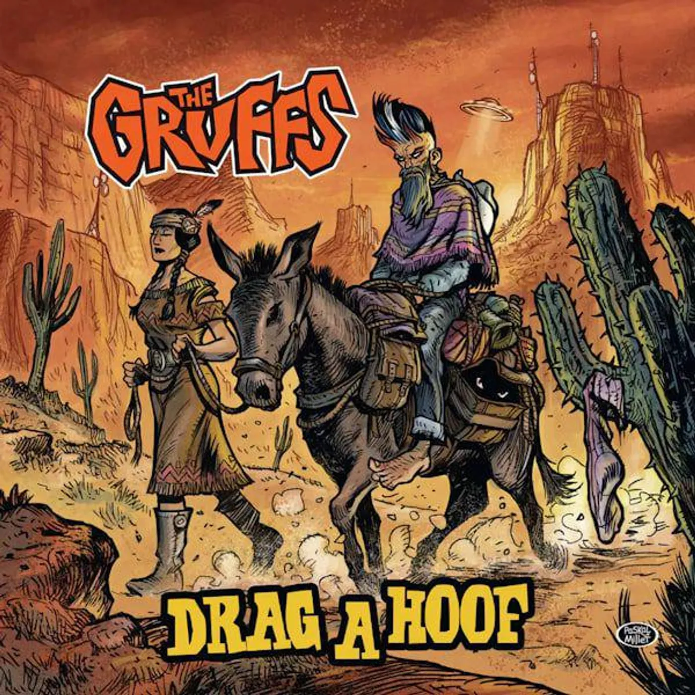 The Gruffs DRAG-A-HOOF Vinyl Record