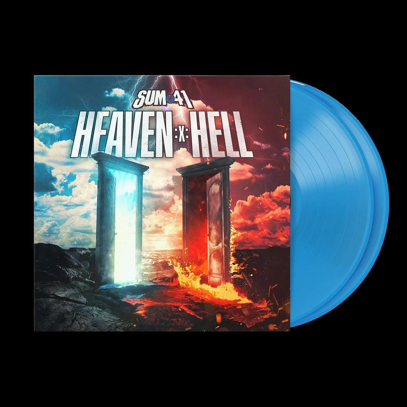 Sum 41 Heaven :x: Hell (2LP/Blue) Vinyl Record