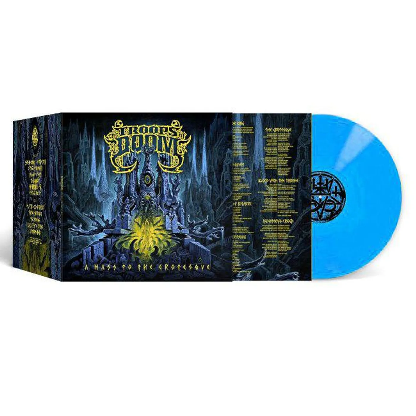 Troops of Doom Mass To The Grotesque (Blue) Vinyl Record