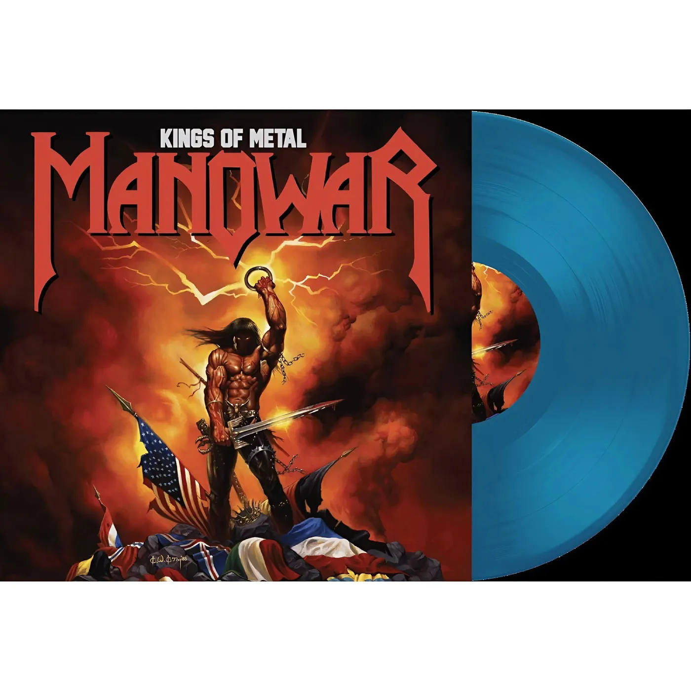 Manowar Kings Of Metal Vinyl Record