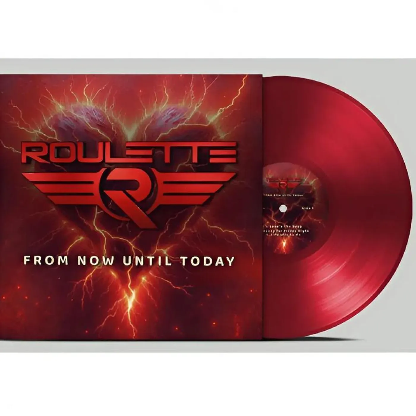 Roulette From Now Until Today (Red) Vinyl Record