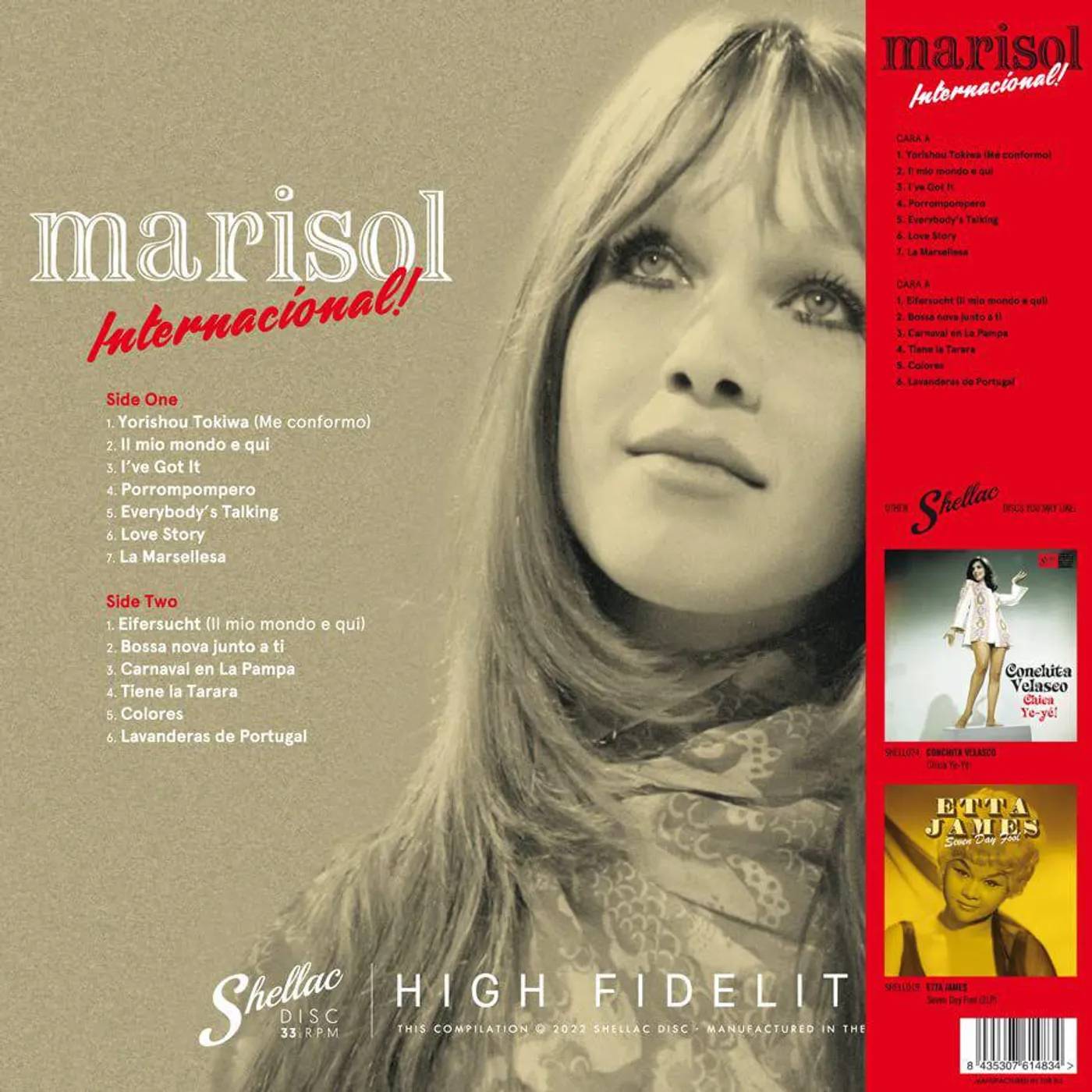 MARISOL Internacional Vinyl Record