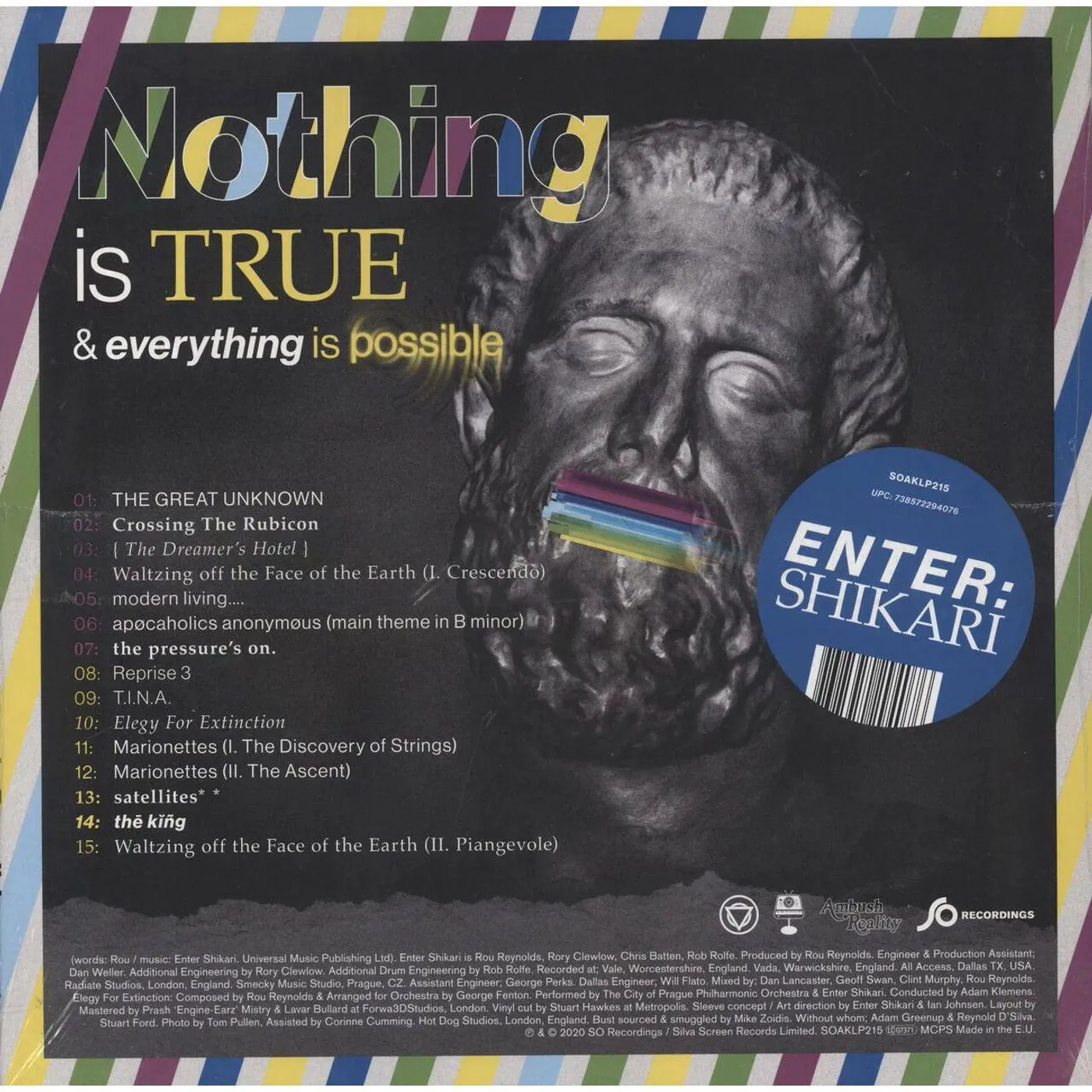 Enter Shikari Nothing Is True & Everything Is Possible Vinyl Record