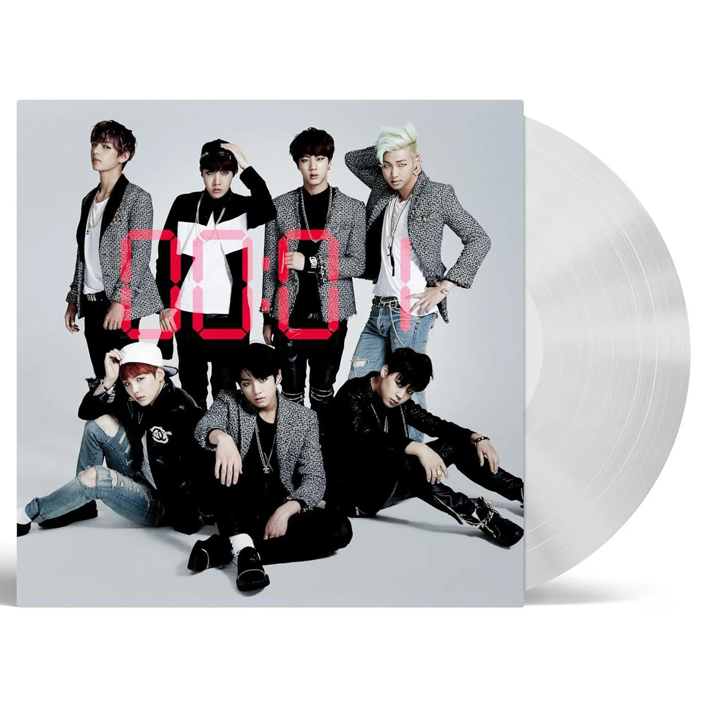 BTS Wake Up (Clear) Vinyl Record