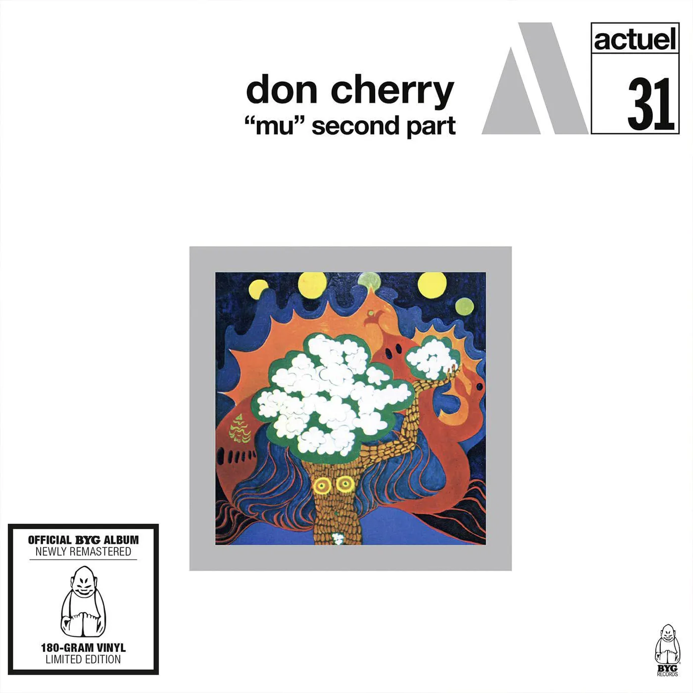 Don Cherry Mu, Second Part (180G) Vinyl Record