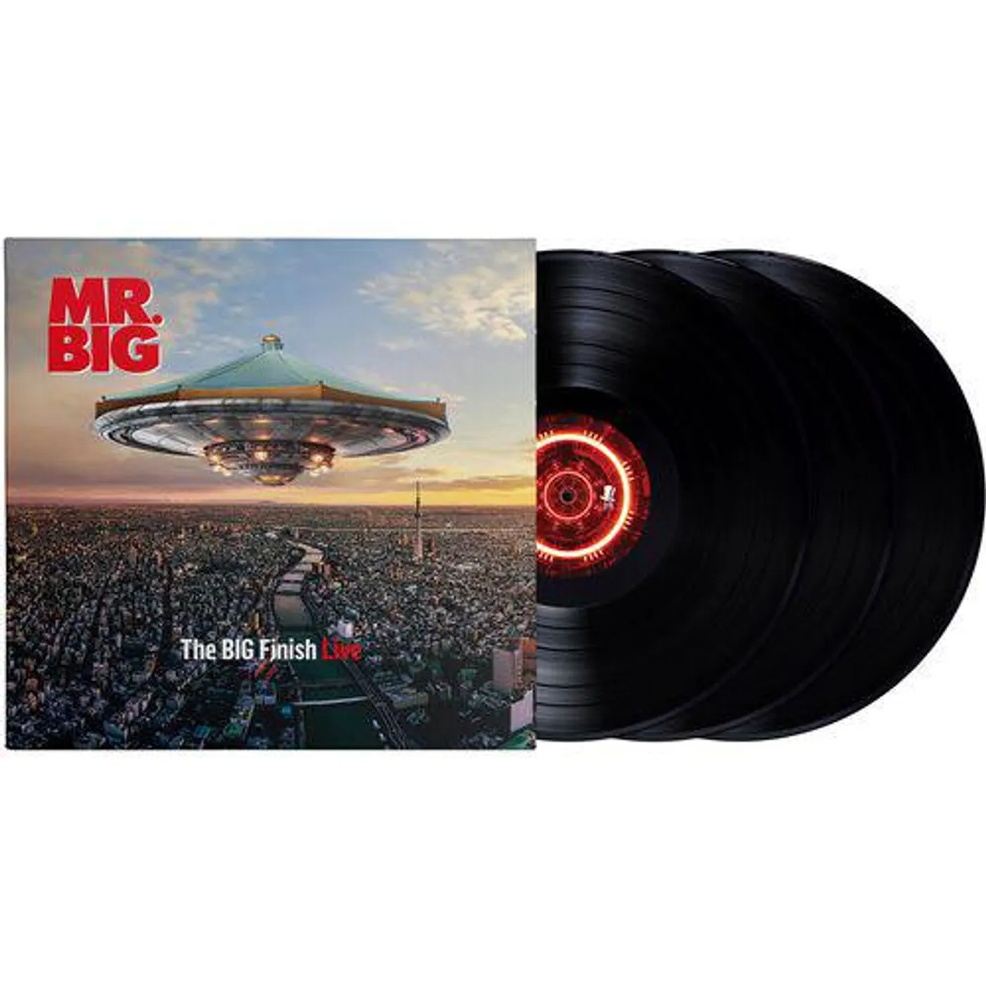 Mr. Big Big Finish Live Vinyl Record 