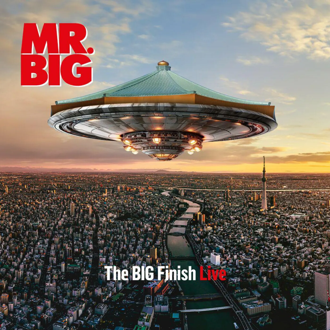 Mr. Big Big Finish Live (3LP/Green) Vinyl Record