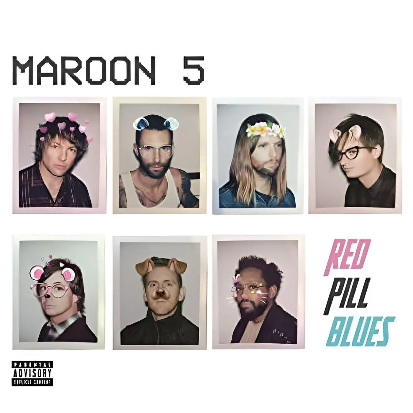 Maroon 5 Red Pill Blues (Limited Edition, Boxed Set, Blue, Etched) Vinyl Record