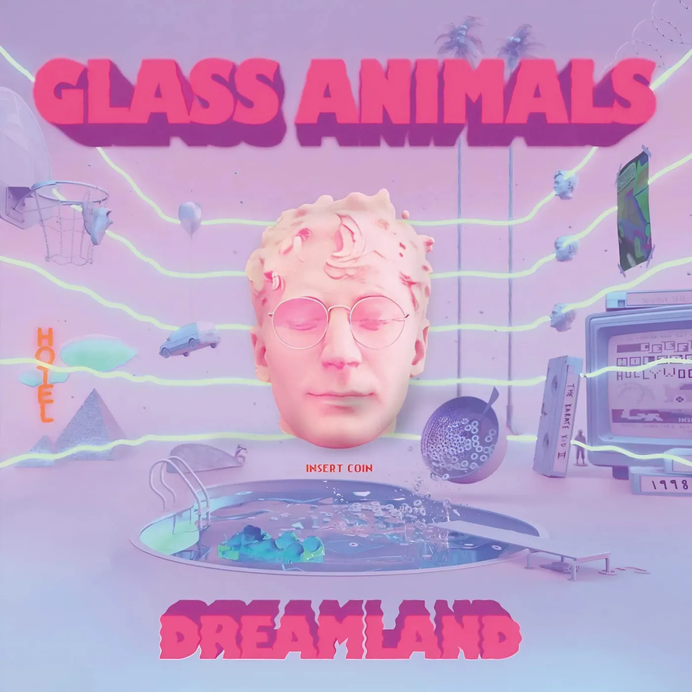 Glass Animals Dreamland (Translucent Green) Vinyl Record