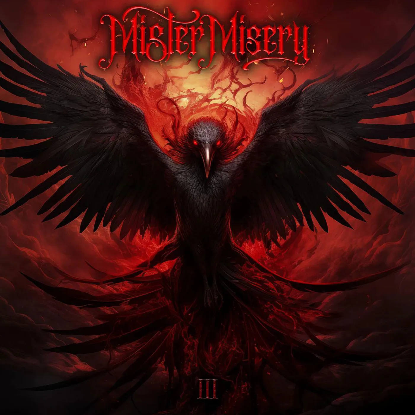  Mister Misery (Red & Black Marble) Vinyl Record