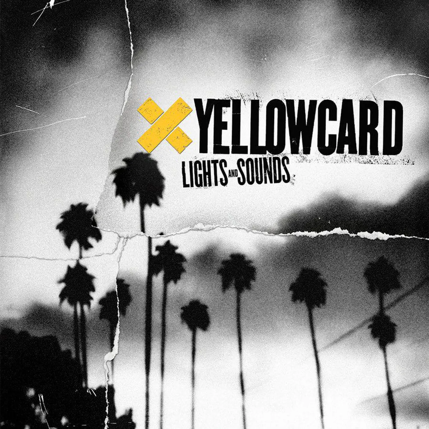 Yellowcard Lights & Sounds (Black, Yellow) Vinyl Record