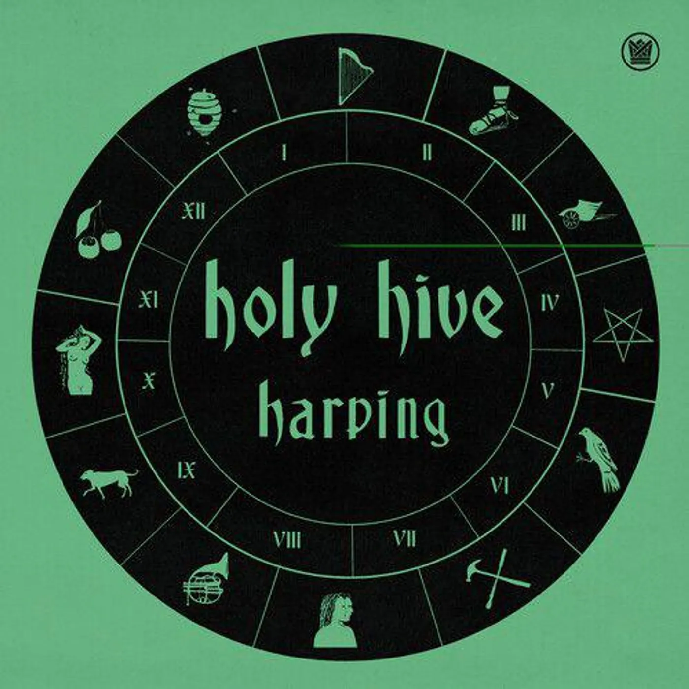 Holy Hive Harping (Turquoise) Vinyl Record