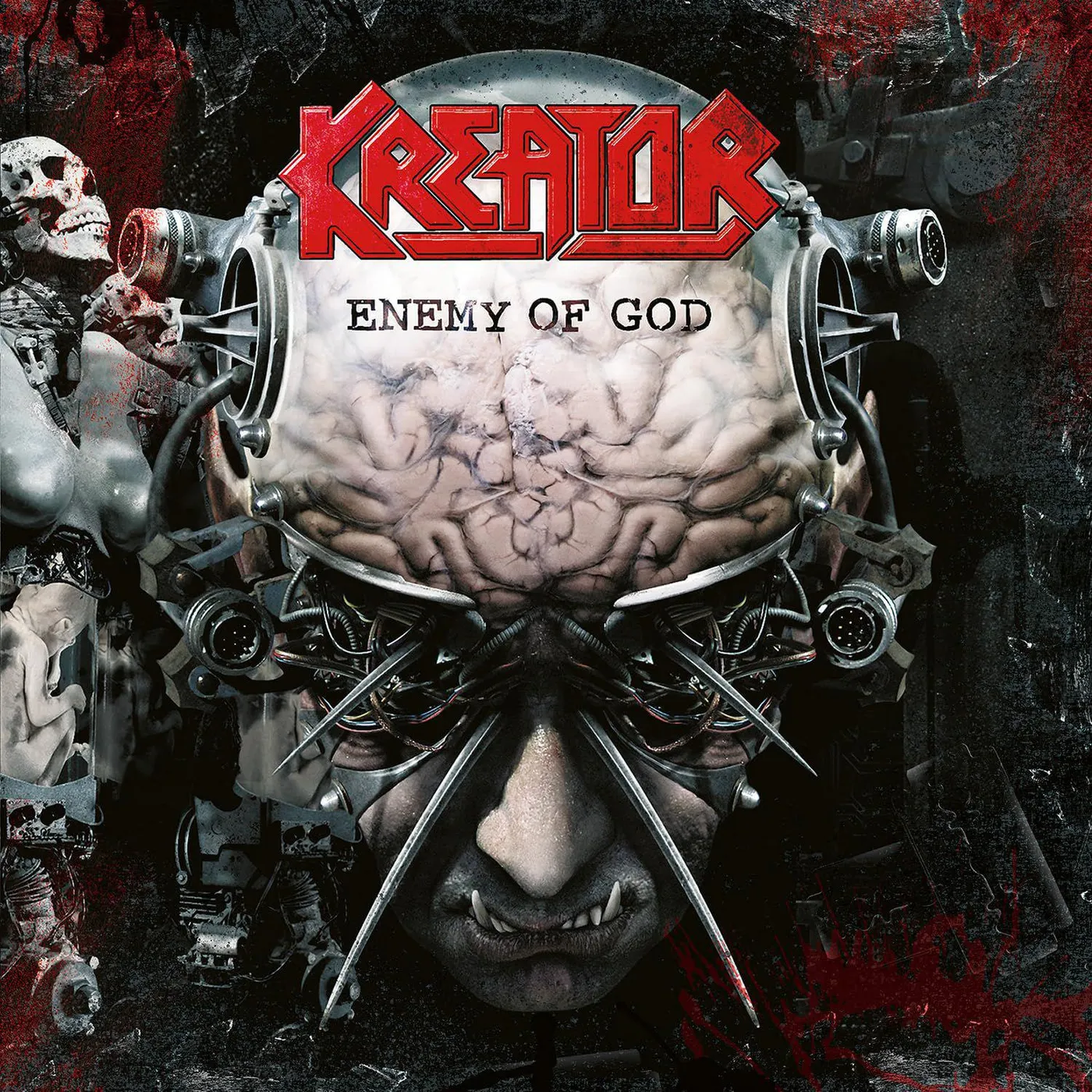 Kreator Enemy Of God (Gatefold/Remastered/2LP/Yellow) Vinyl Record