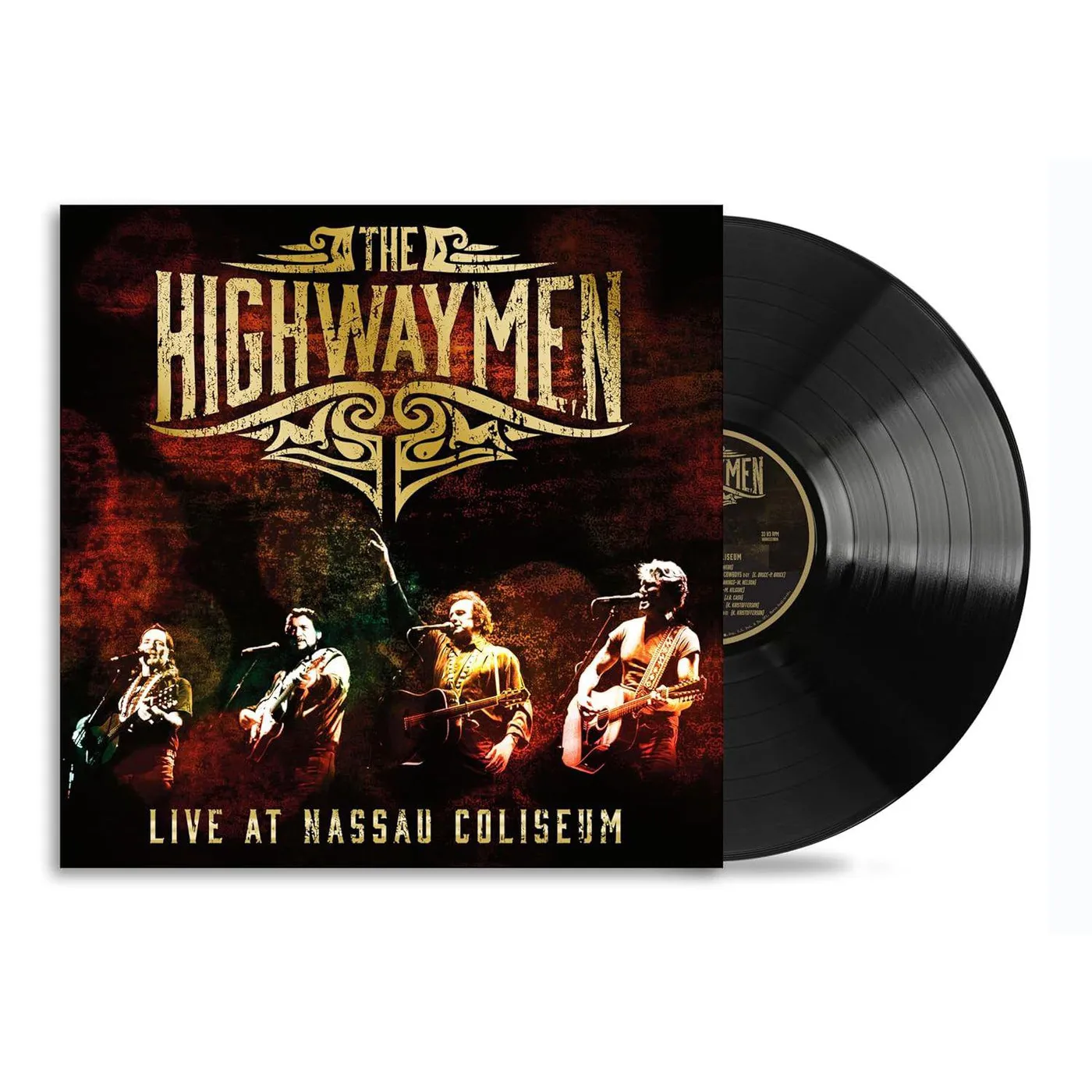 The Highwaymen Live At Nassau Coliseum Vinyl Record