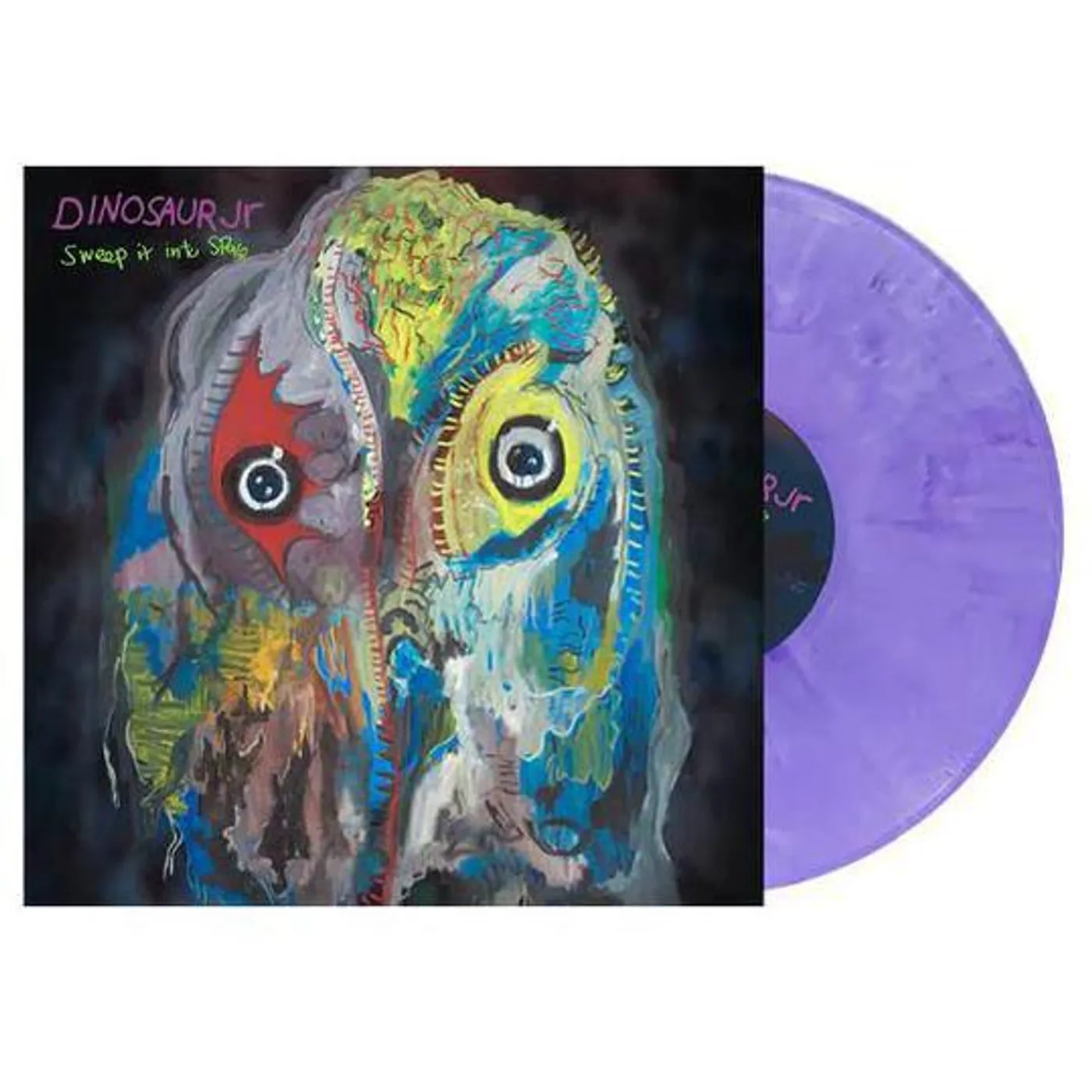 Dinosaur Jr. Sweep It Into Space (Purple Ripple) Vinyl Record