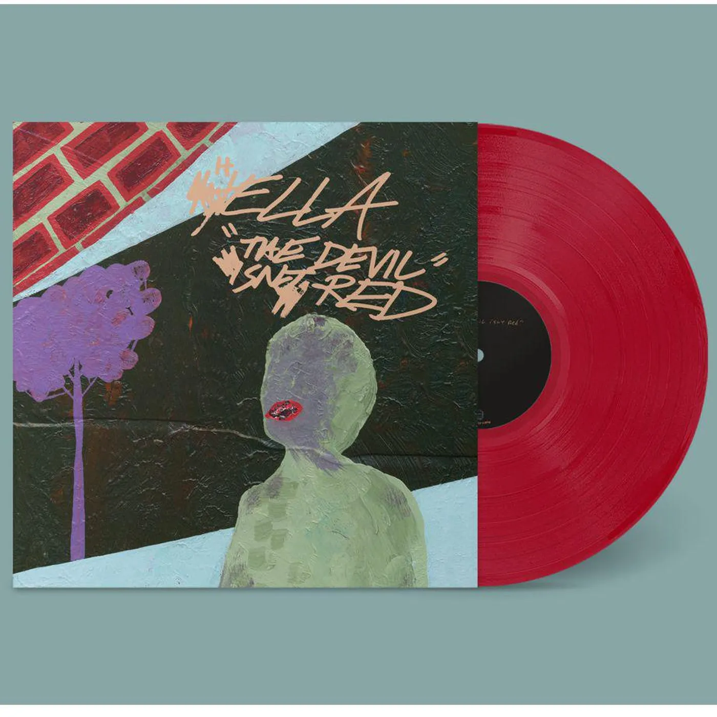 Hella Devil Isn't Red (Red) Vinyl Record