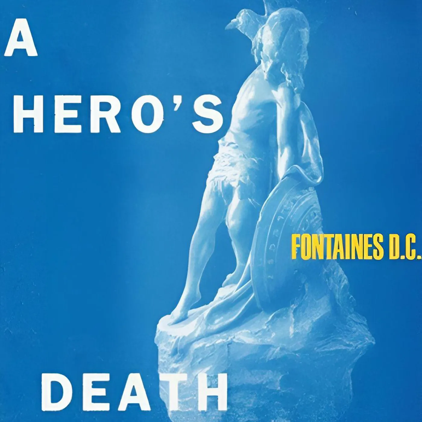 Fontaines D.C. Hero's Death (Blue, White) Vinyl Record 