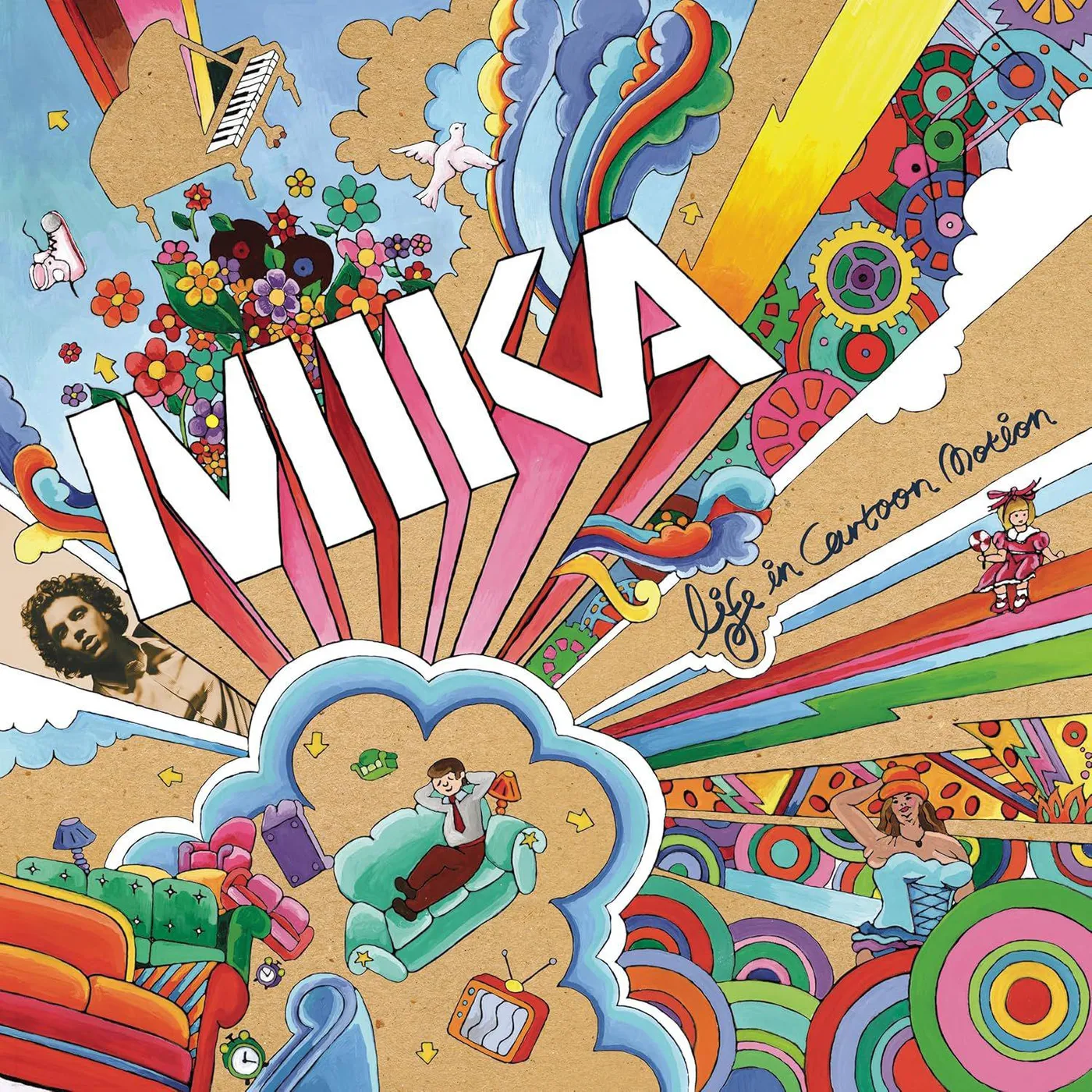 MIKA Life In Cartoon Motion (2LP) Vinyl Record
