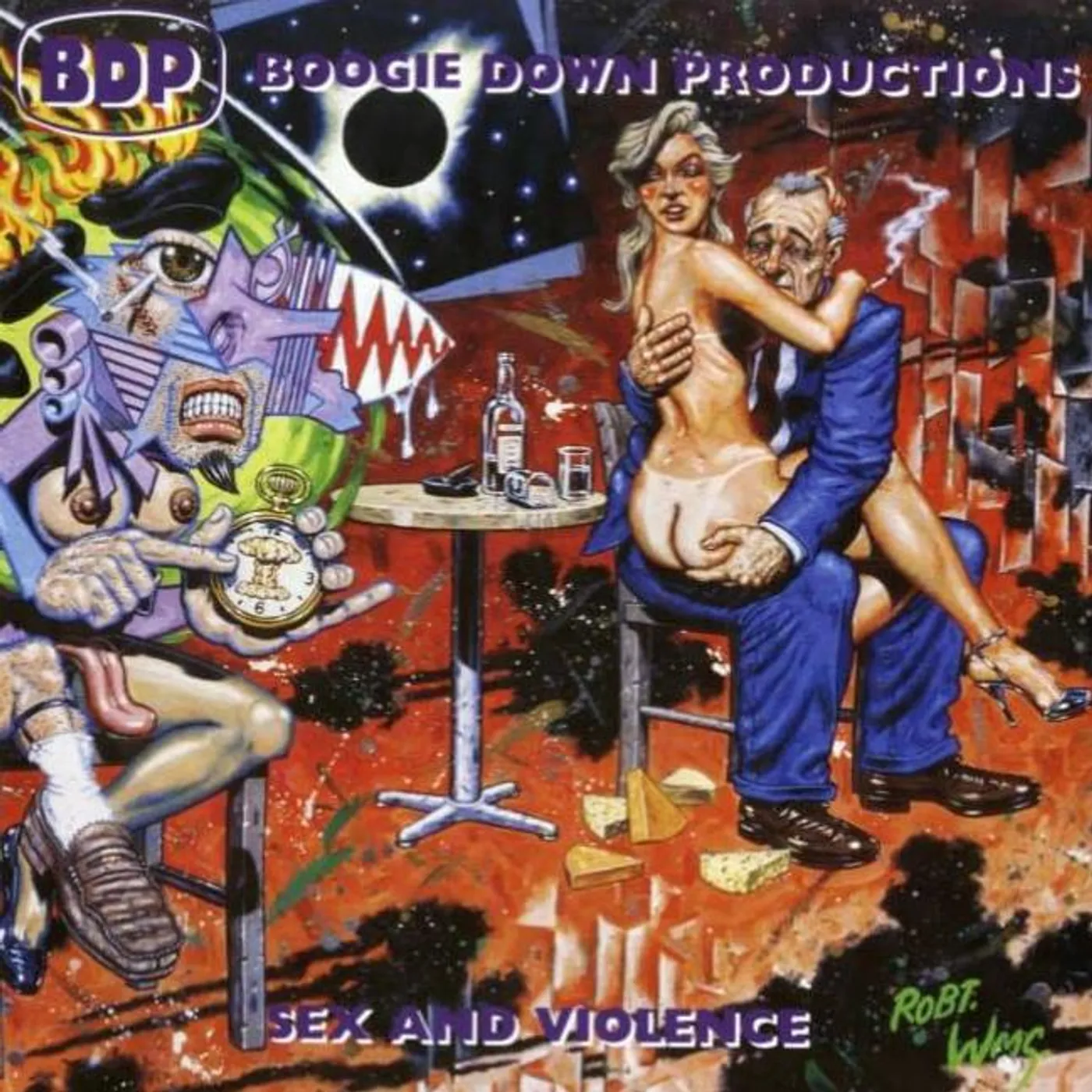 Boogie Down Productions Sex And Violence Vinyl Record